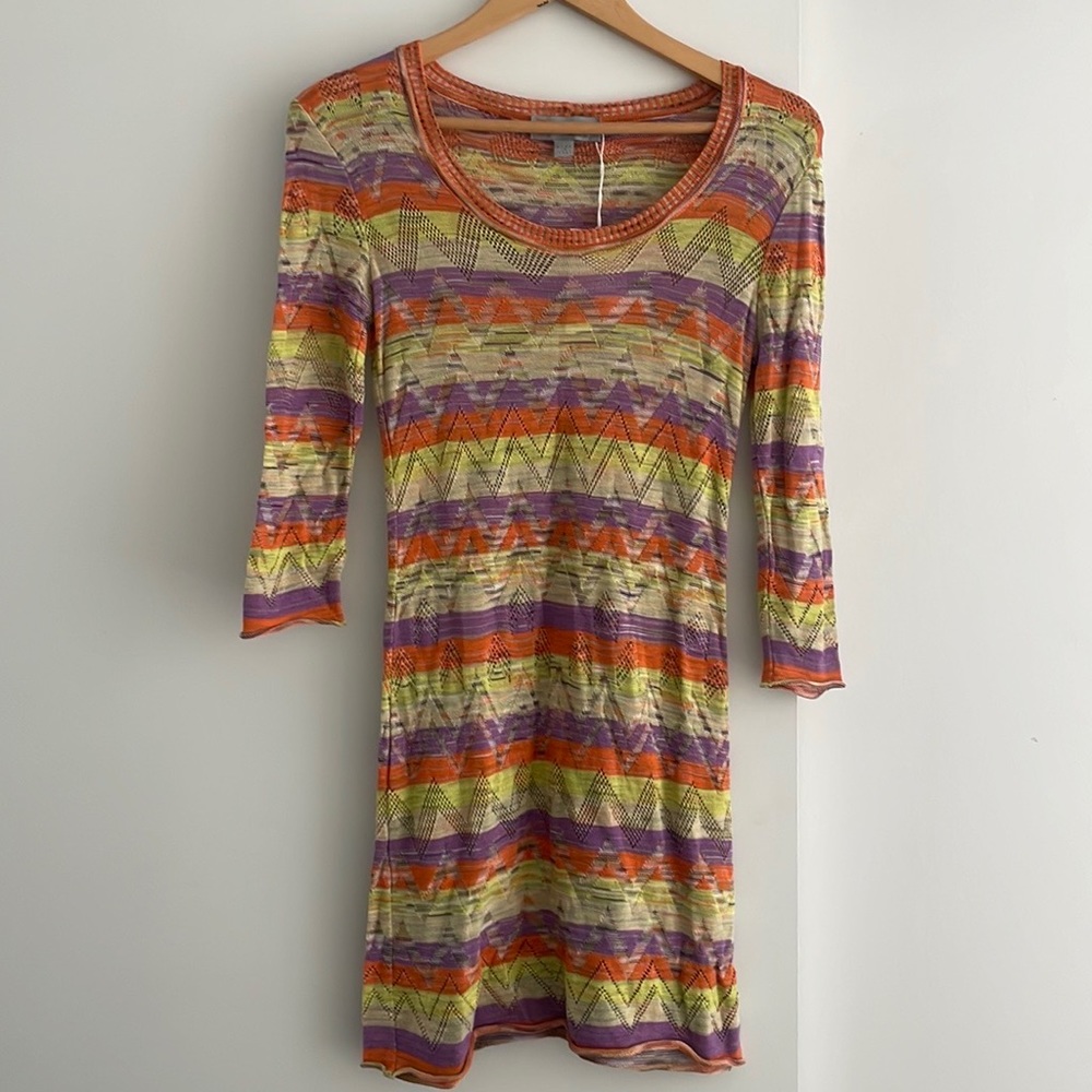 Striped Missoni Knit Dress